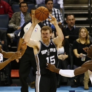 San Antonio Spurs power forward Matt Bonner