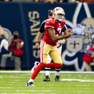 San Francisco 49ers quarterback Colin Kaepernick