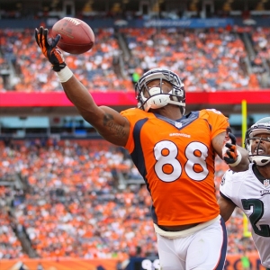 Denver Broncos wide receiver Demaryius Thomas