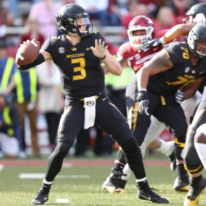 Drew Lock of the Missouri Tigers