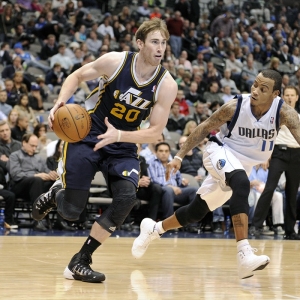 Utah Jazz shooting guard Gordon Hayward