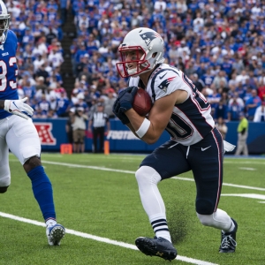 New England Patriots Wide Receiver Gunner Olszewski 