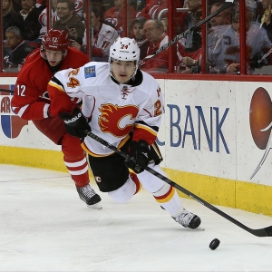 Calgary's Jiri Hudler 