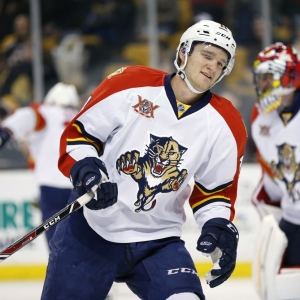 Jonathan Huberdeau of the Florida Panthers