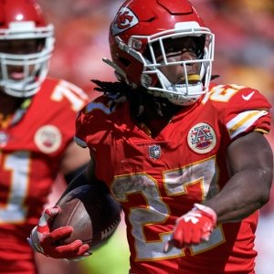 Kansas City Chiefs running back Kareem Hunt