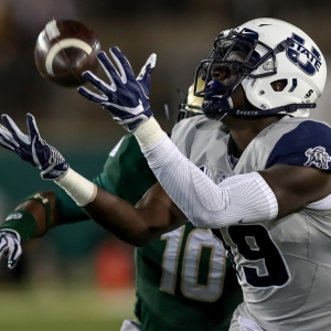 Utah State WR Ron'Quavion Tarver