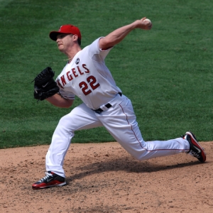 Los Angeles Angels of Anaheim pitcher Scott Kazmir