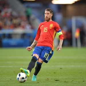 Sergio Ramos of Spain