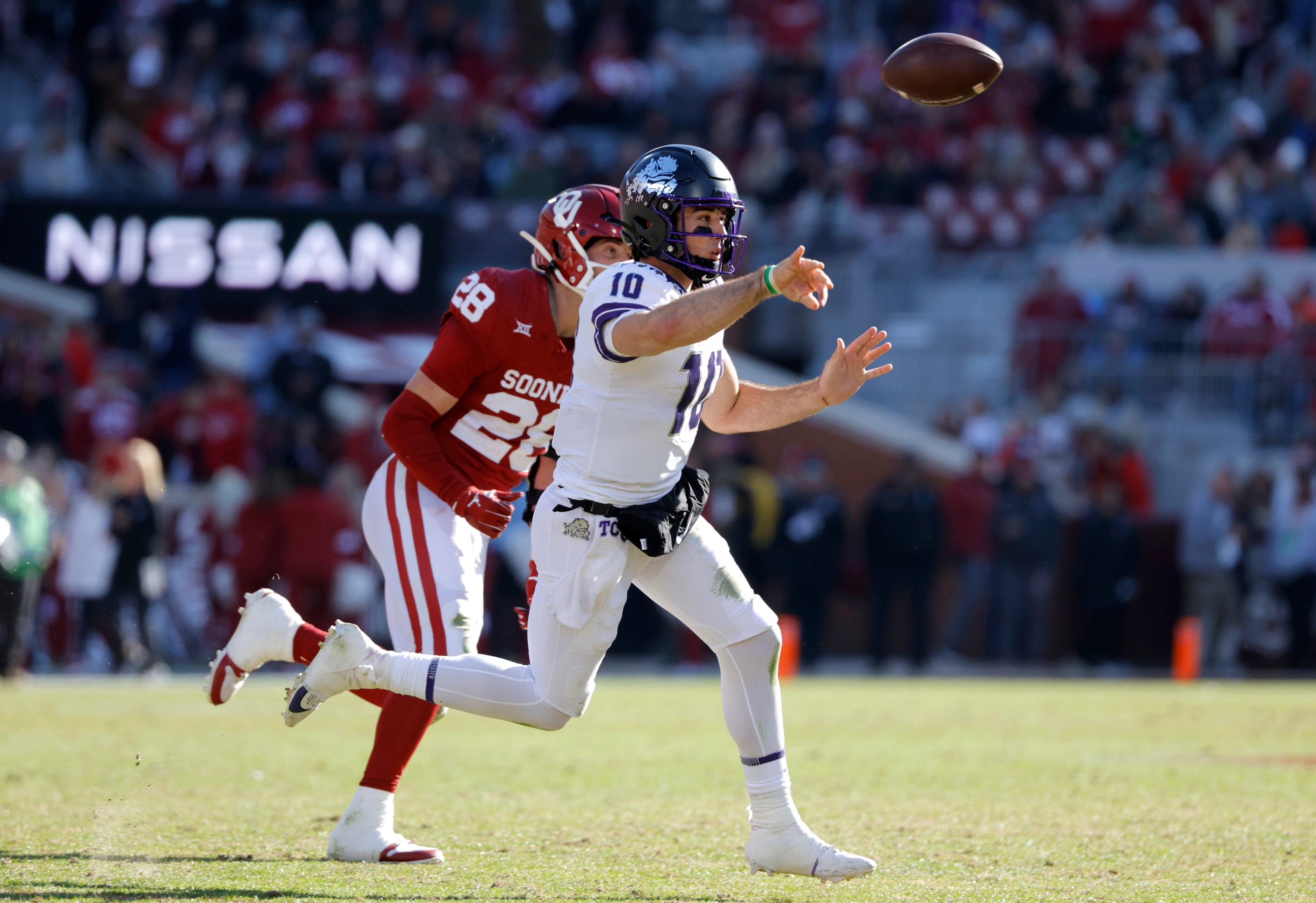 Big 12 football predictions Josh Hoover TCU Horned Frogs