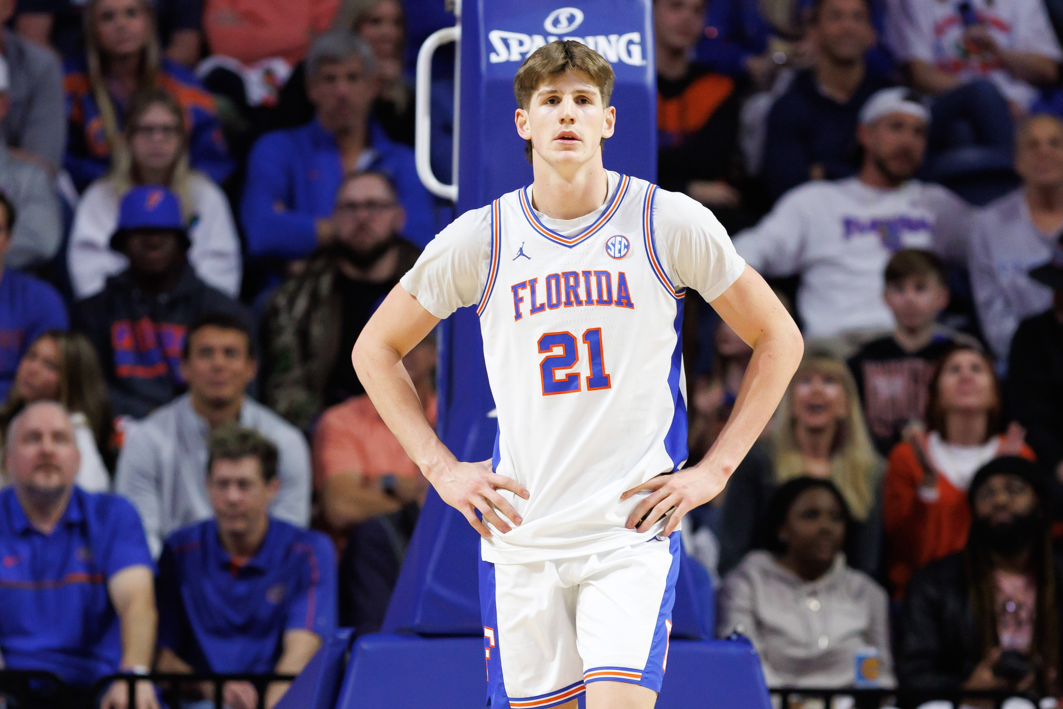 College basketball hot and cold ATS and over under Alex Condon Florida Gators