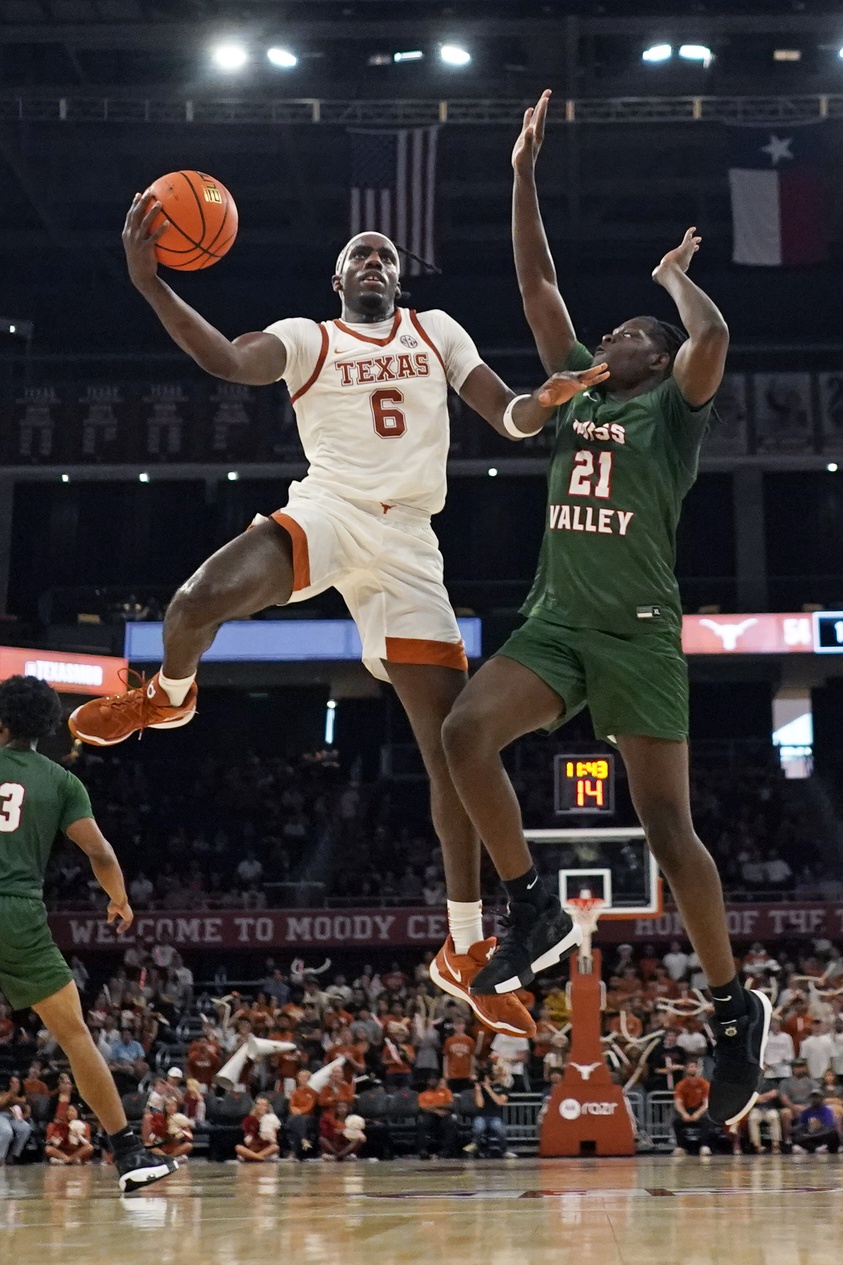 college basketball picks Arthur Kaluma Texas Longhorns predictions best bet odds