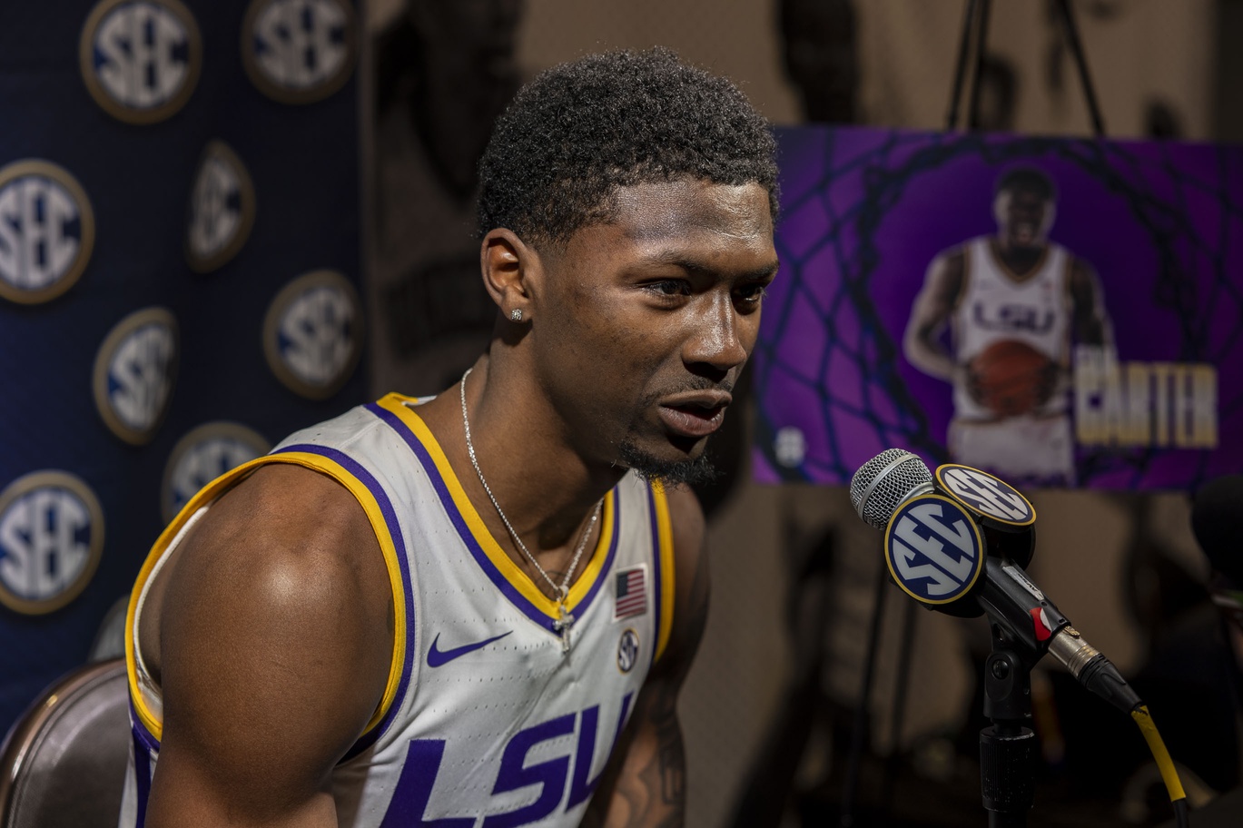 college basketball picks Cam Carter LSU Tigers predictions best bet odds