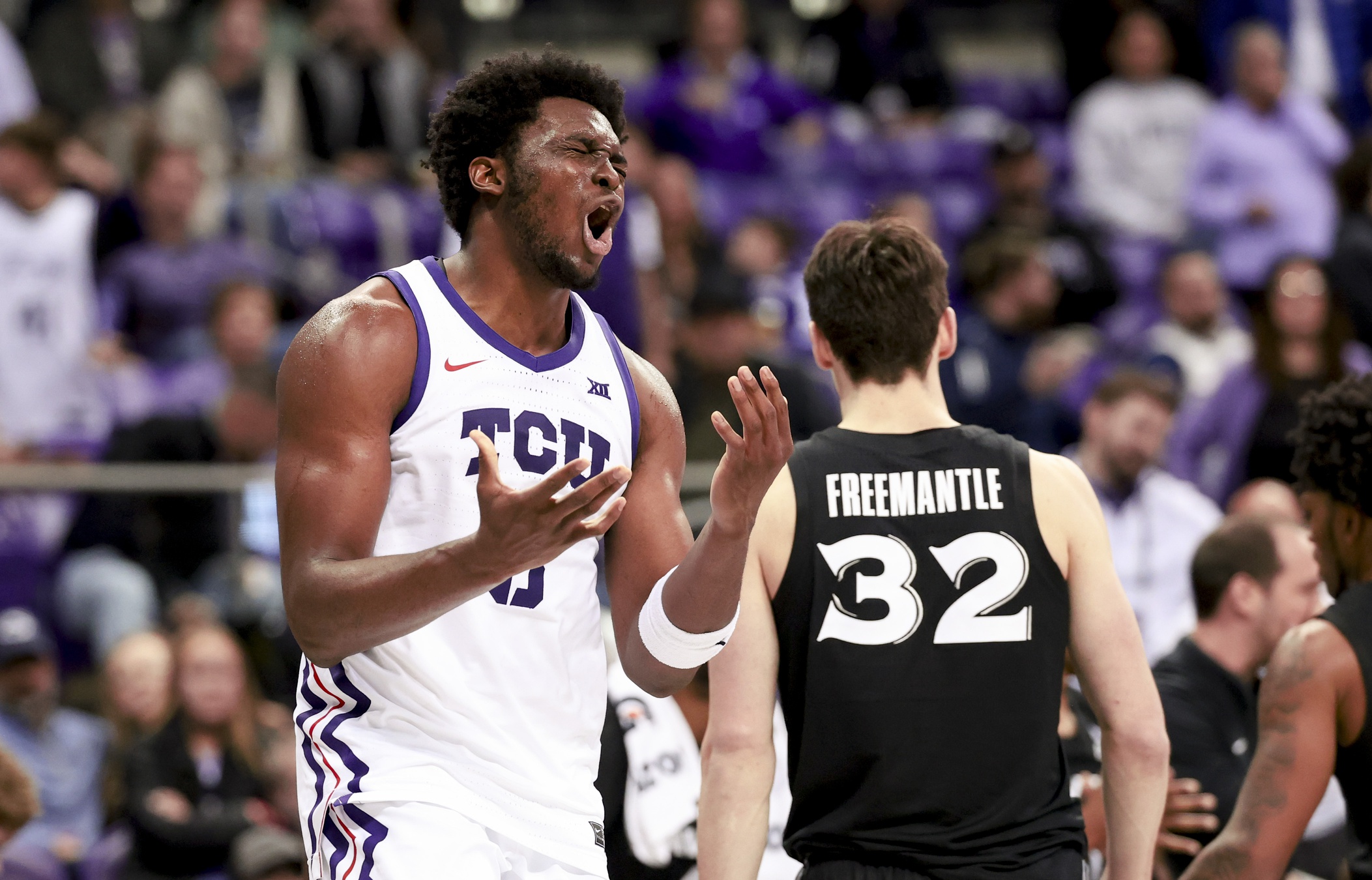 college basketball picks Ernest Udeh TCU Horned Frogs predictions best bet odds