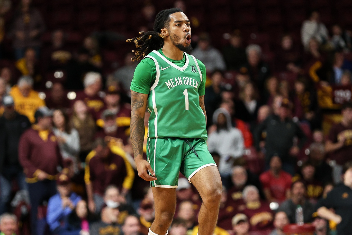 college basketball picks Latrell Jossell North Texas Mean Green predictions best bet odds