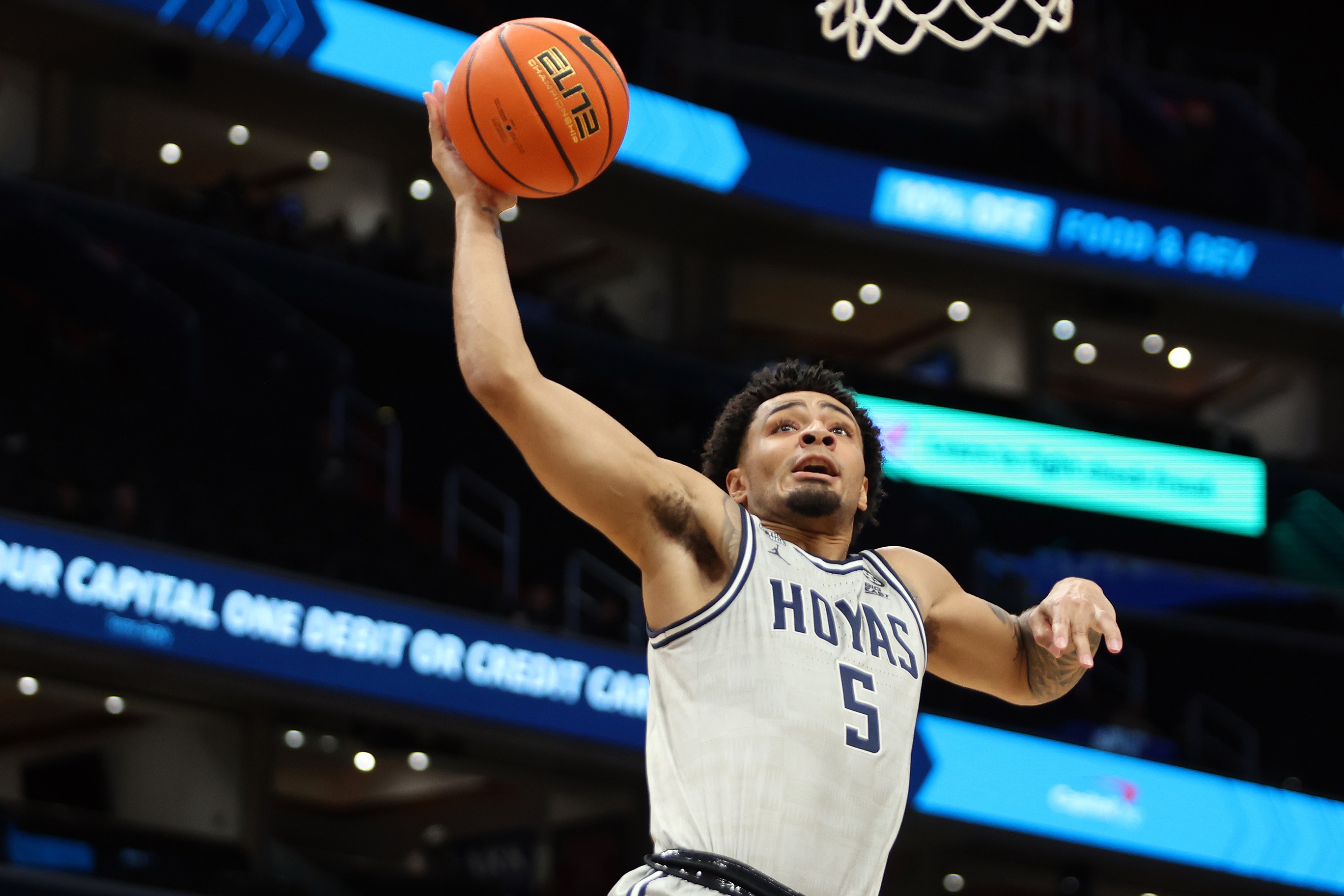 college basketball picks Micah Peavy Georgetown Hoyas predictions best bet odds