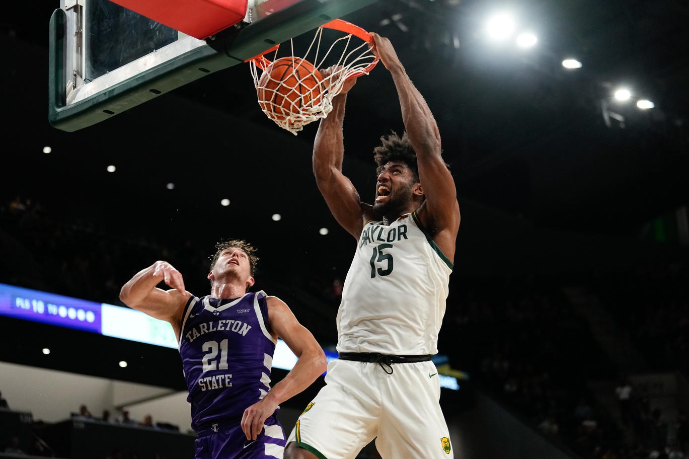 college basketball picks Norchad Omier Baylor Bears predictions best bet odds