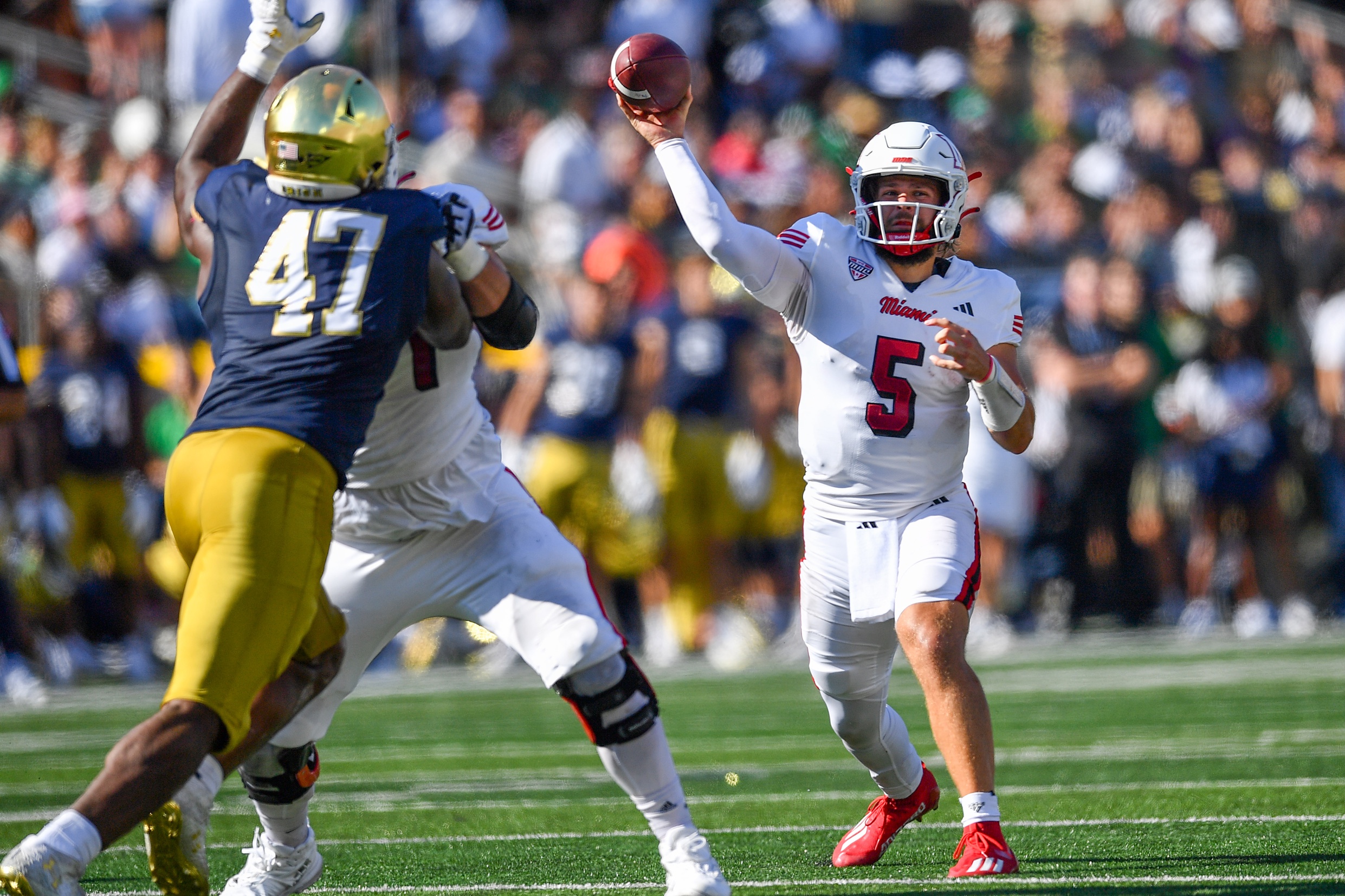 college football picks Brett Gabbert Miami RedHawks predictions best bet odds