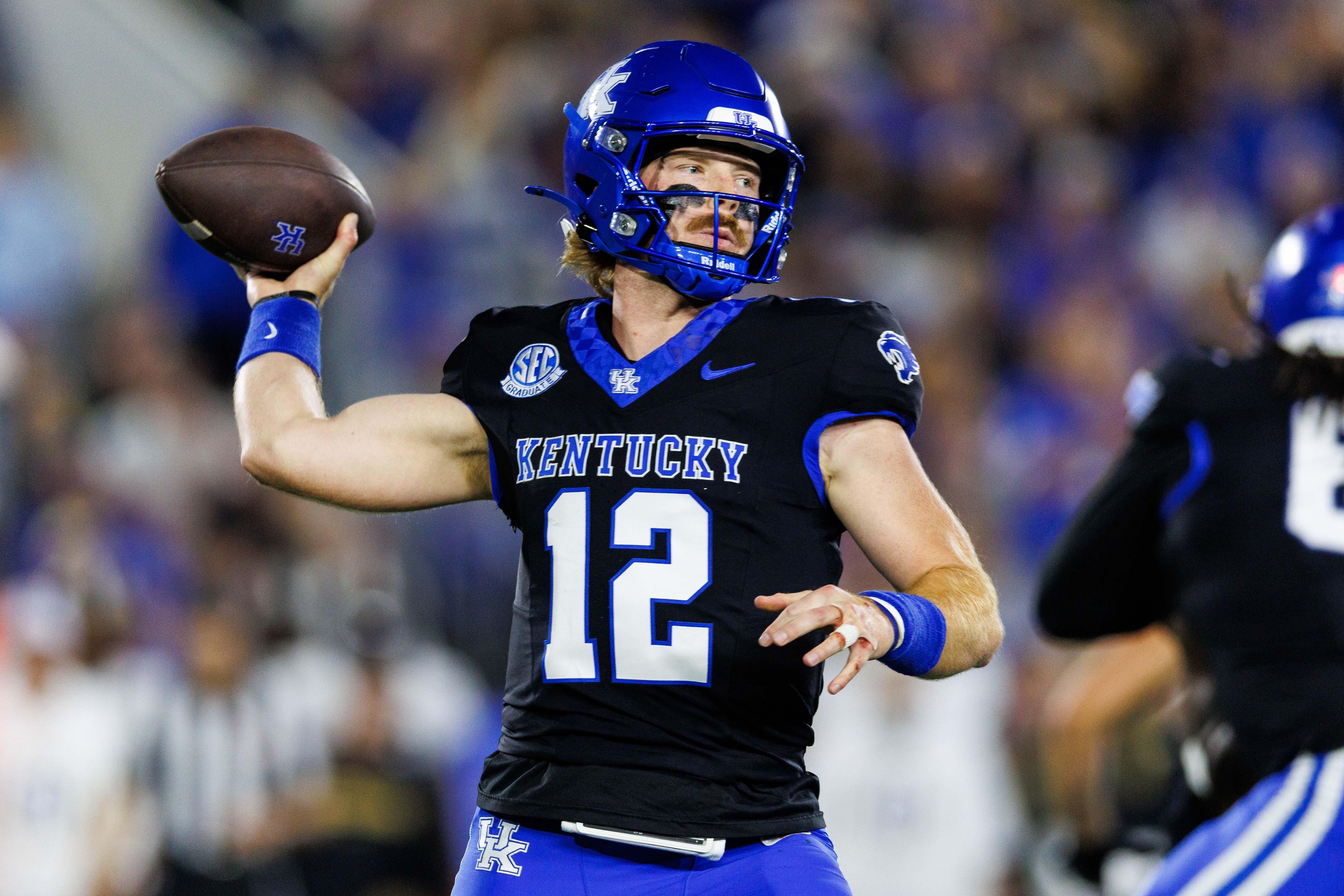 college football picks Brock Vandagriff Kentucky Wildcats predictions best bet odds