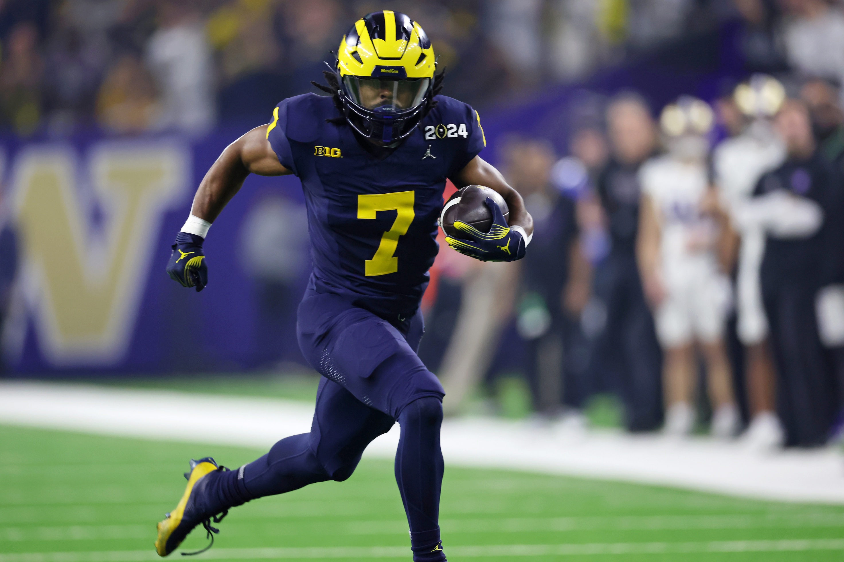 college football picks Donovan Edwards Michigan Wolverines predictions best bet odds