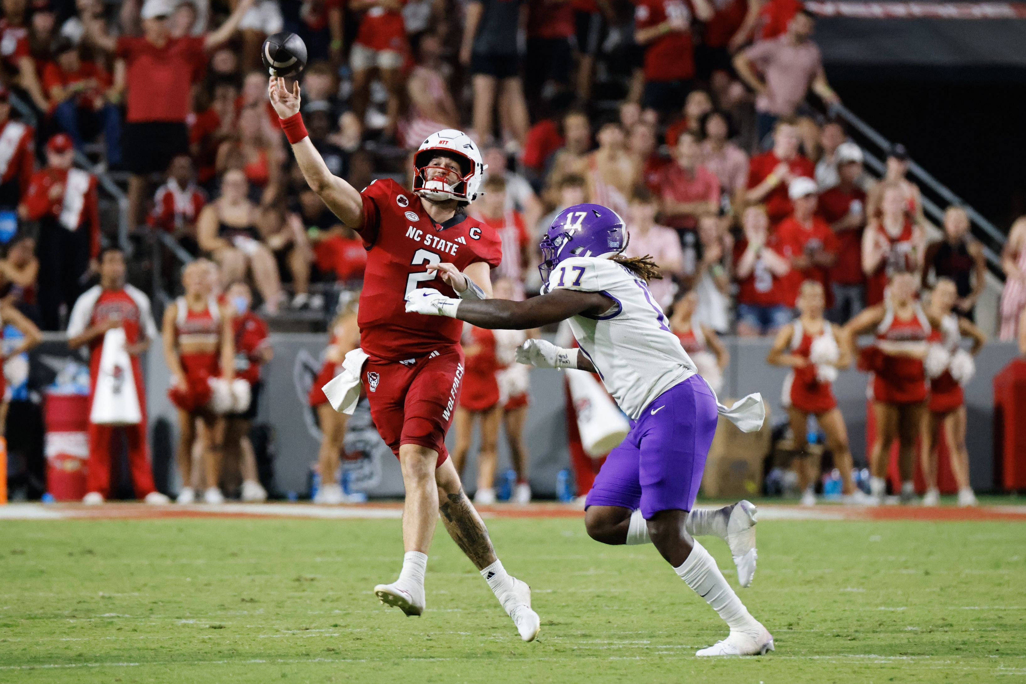 college football picks Grayson McCall NC State Wolfpack predictions best bet odds