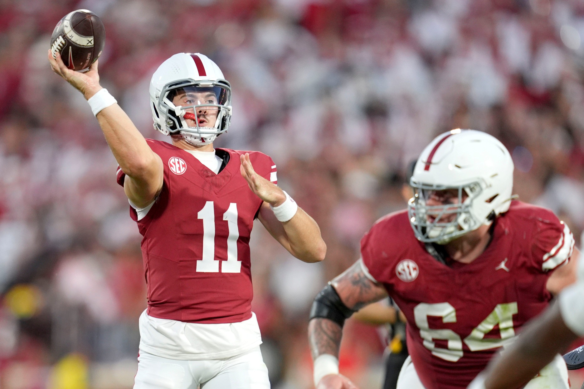 college football picks Jackson Arnold Oklahoma Sooners predictions best bet odds