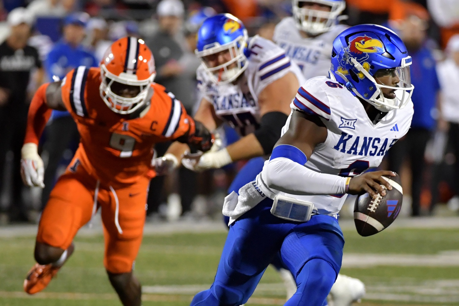 college football picks Jalon Daniels Kansas Jayhawks predictions best bet odds