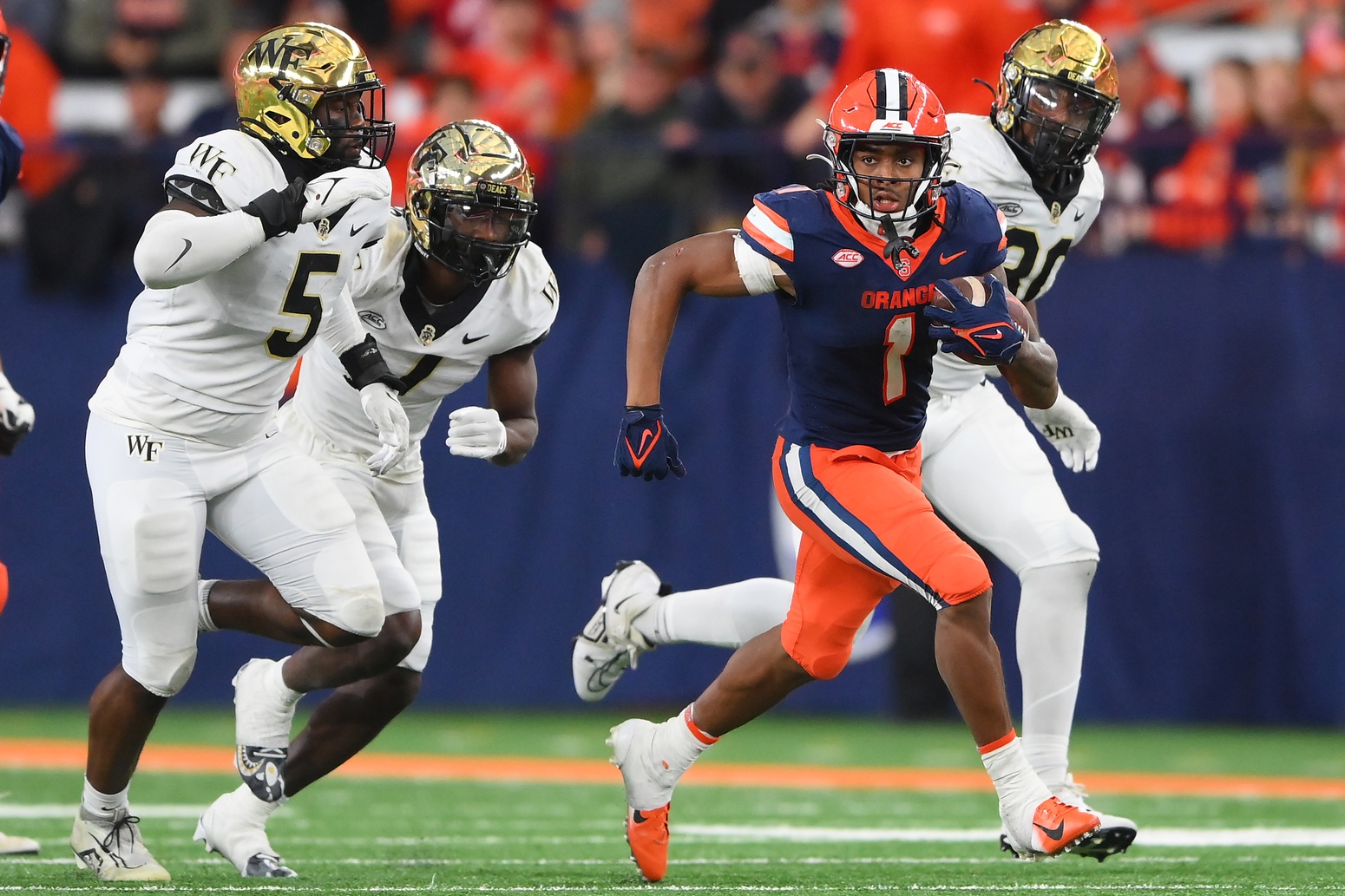 college football picks LeQuint Allen Syracuse Orange predictions best bet odds