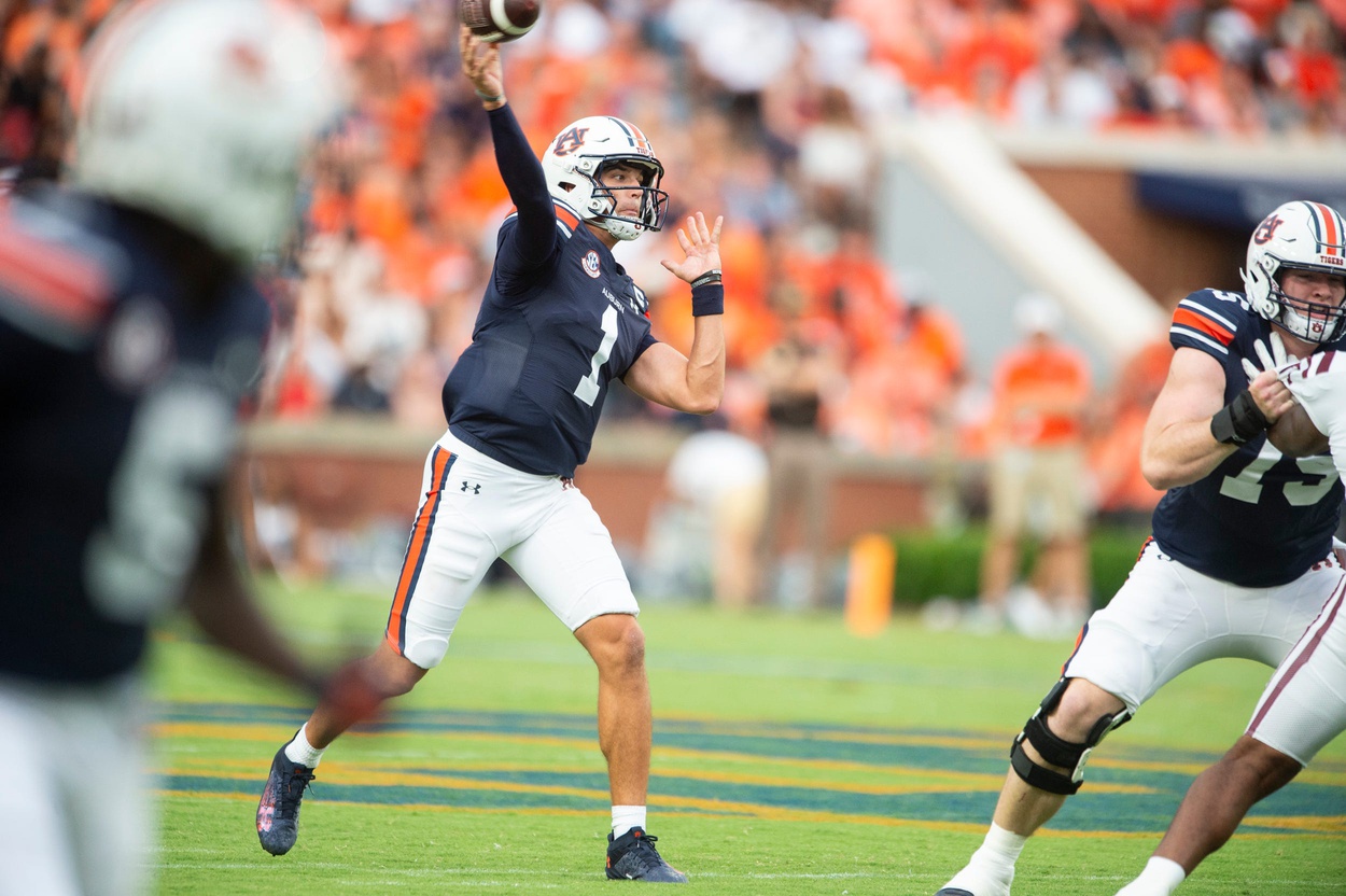 college football picks Payton Thorne Auburn Tigers predictions best bet odds