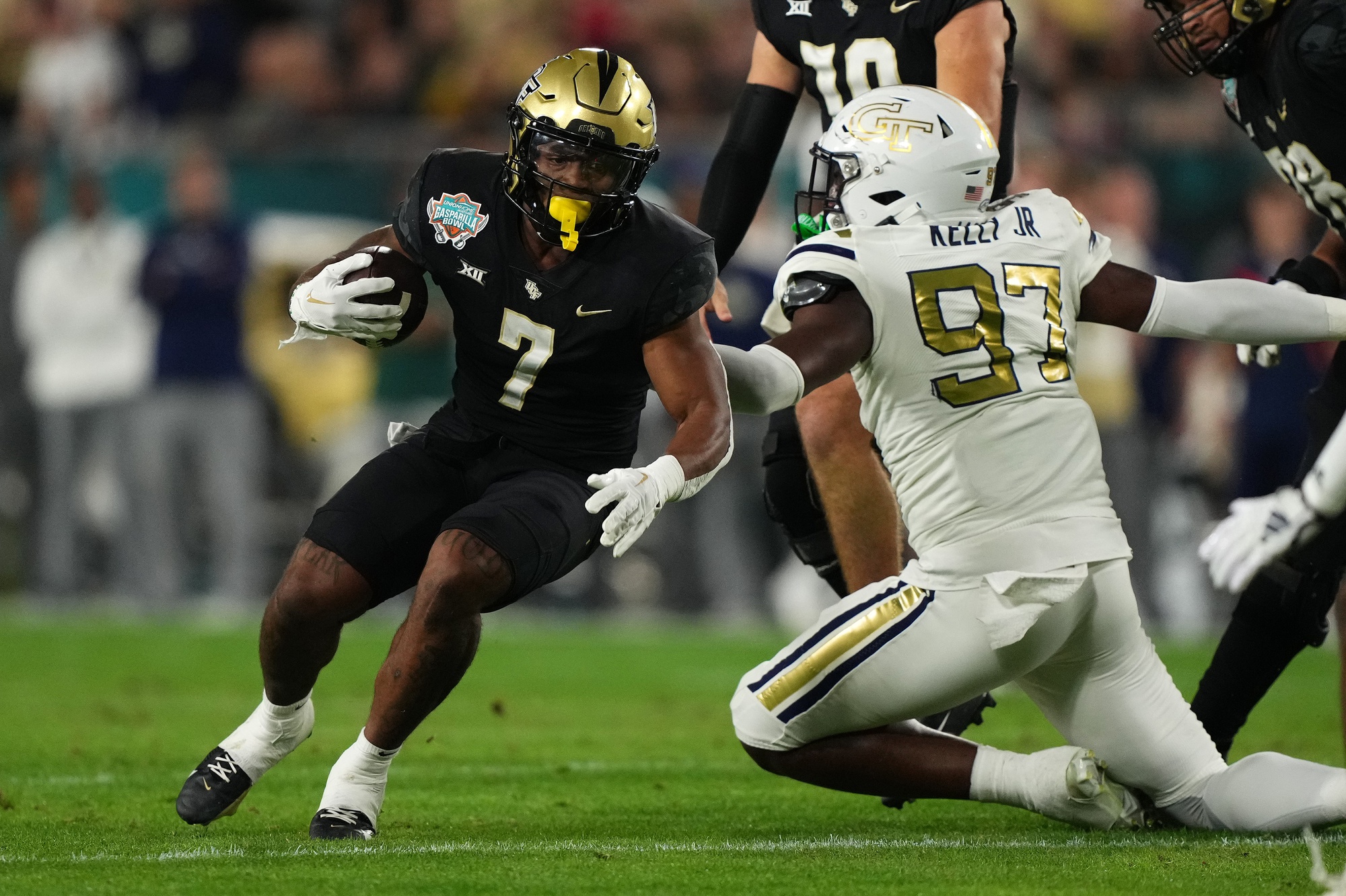 college football picks RJ Harvey UCF Knights predictions best bet odds