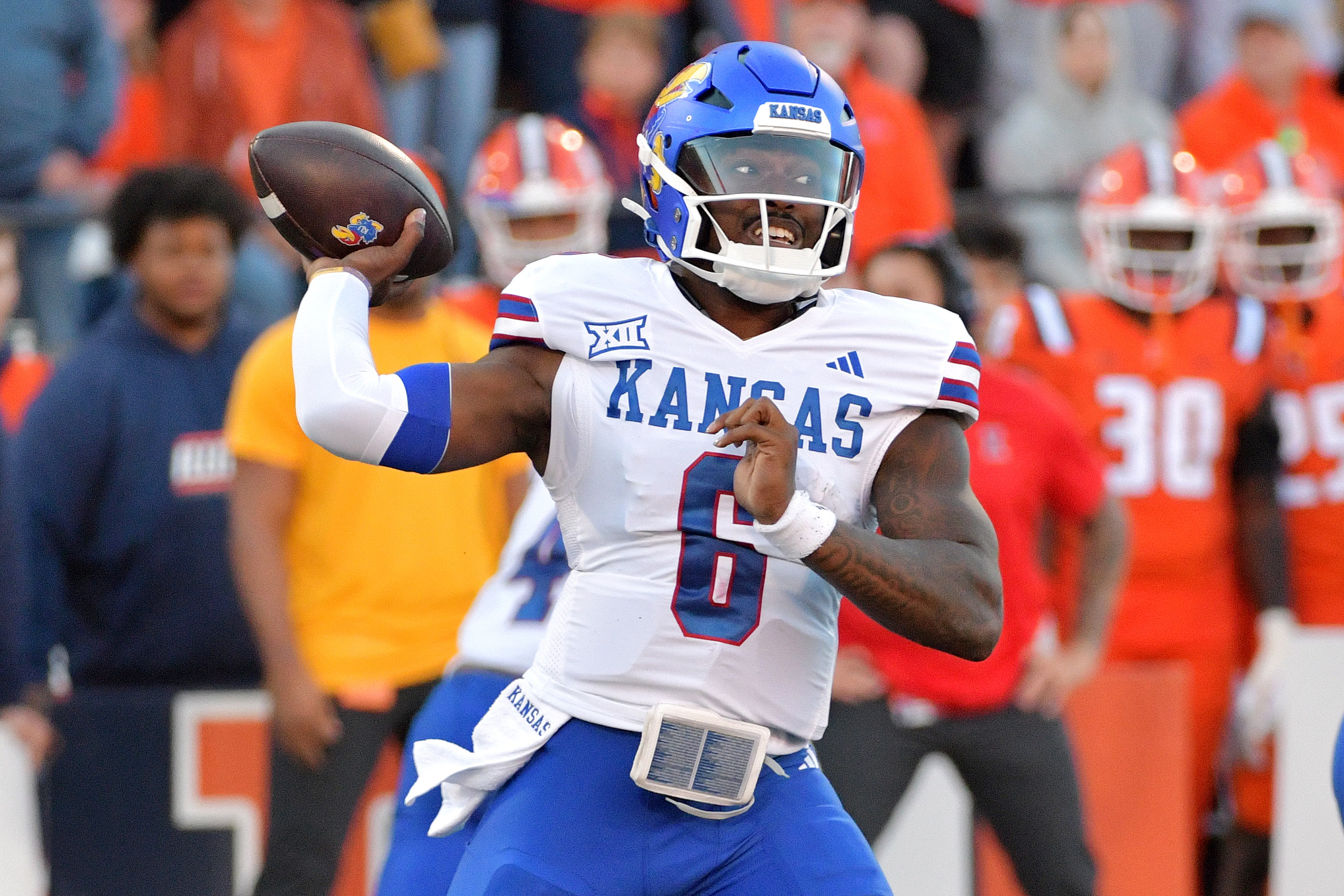 College football predictions and opening line report Week 3 Jalon Daniels Kansas