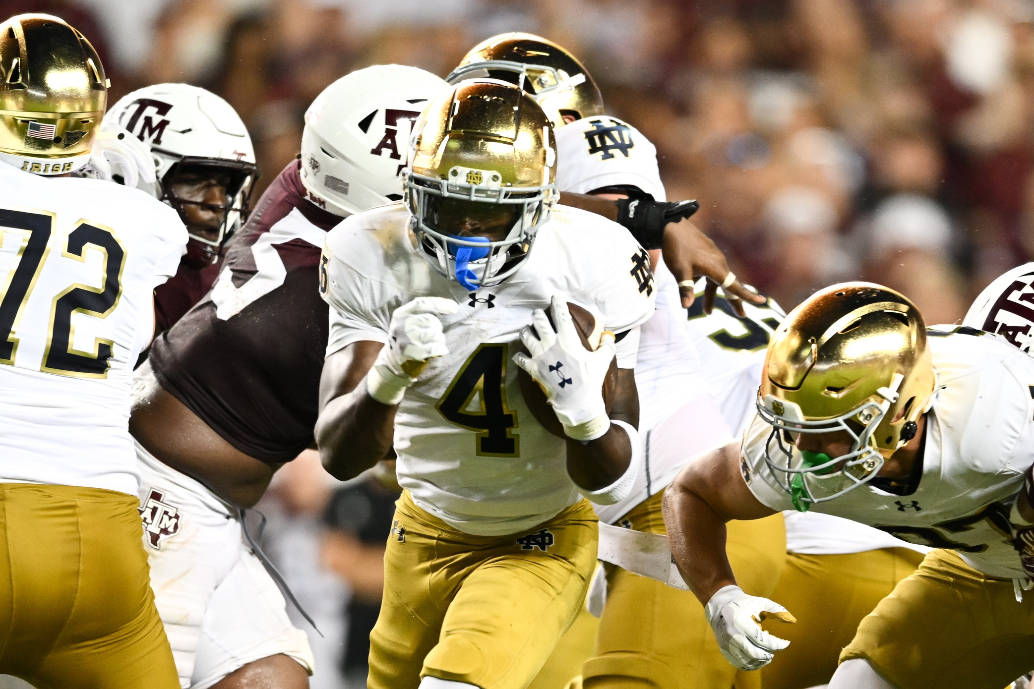 Football betting public action report Jeremiyah Love Notre Dame