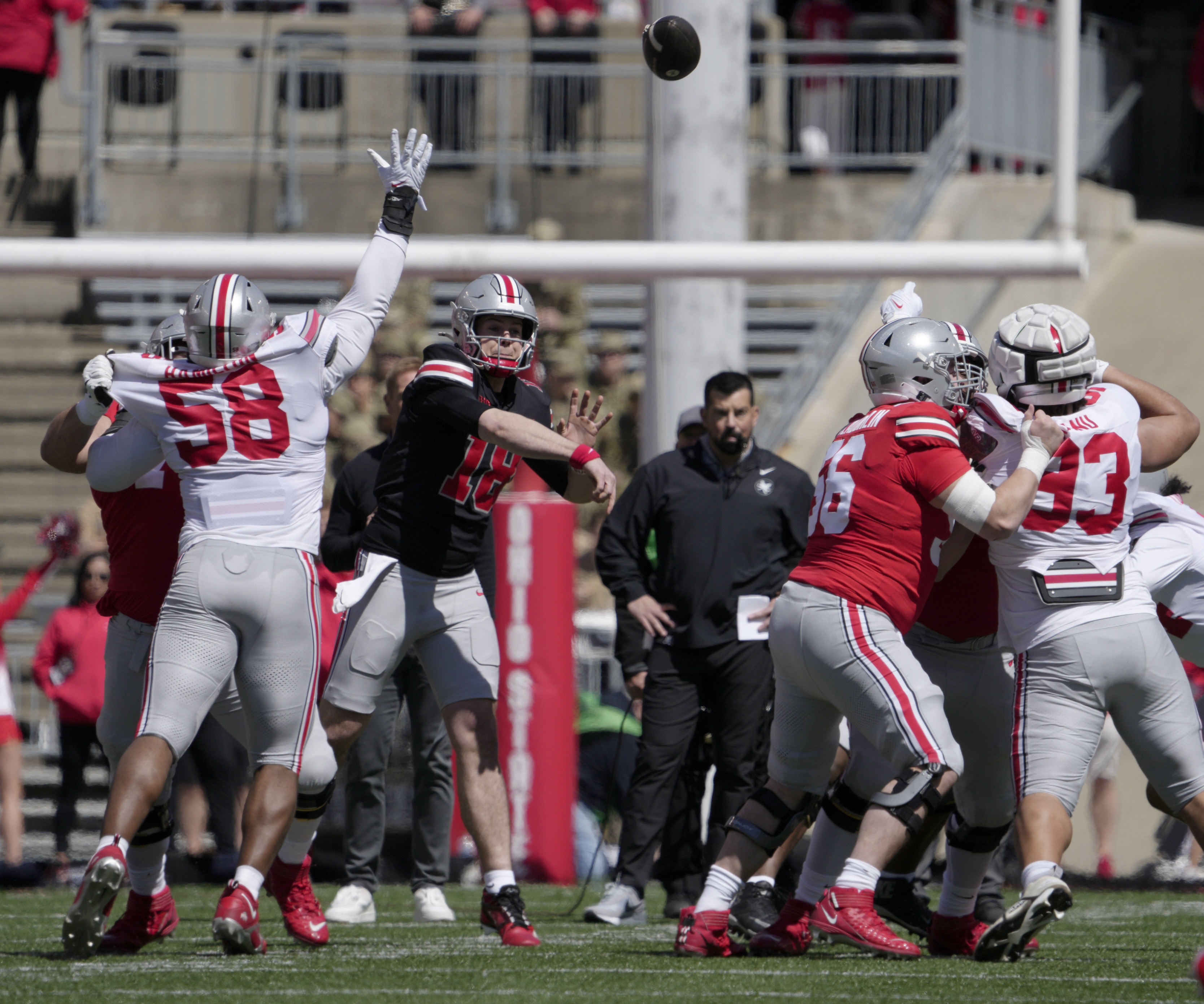 Football betting public action report Will Howard Ohio State