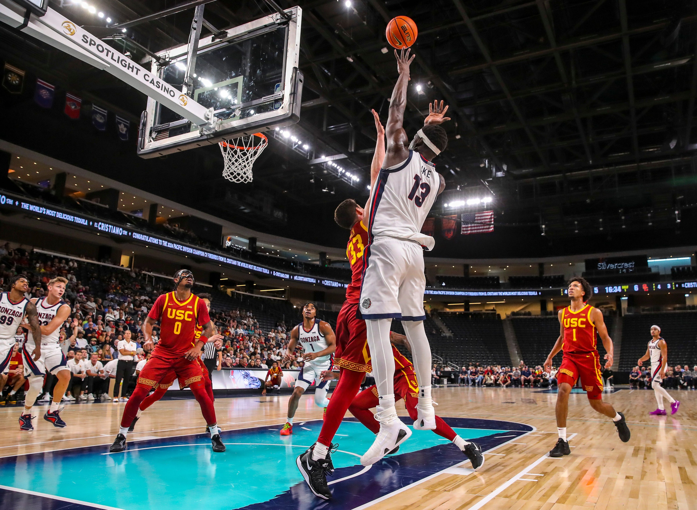 Gonzaga Bulldogs basketball predictions Graham Ike