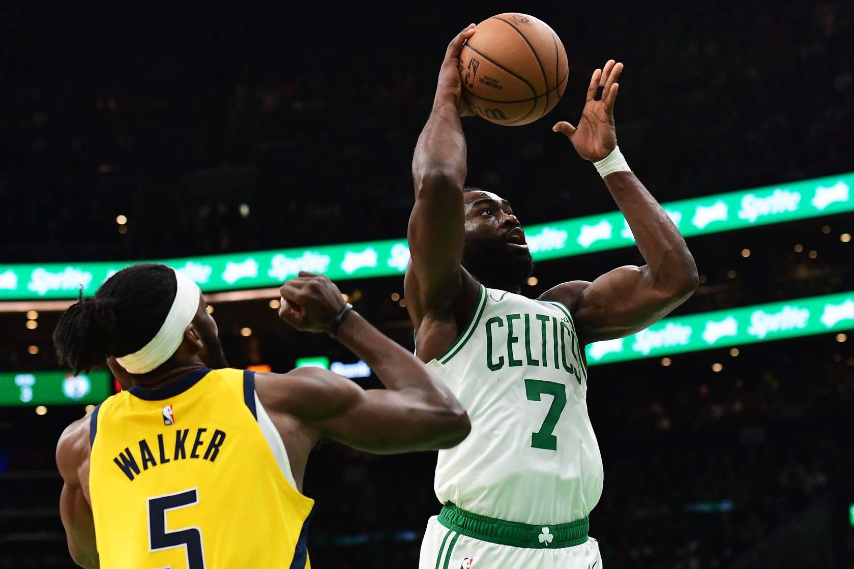 Hot 3-point shooting and NBA ATS success Jaylen Brown Boston Celtics