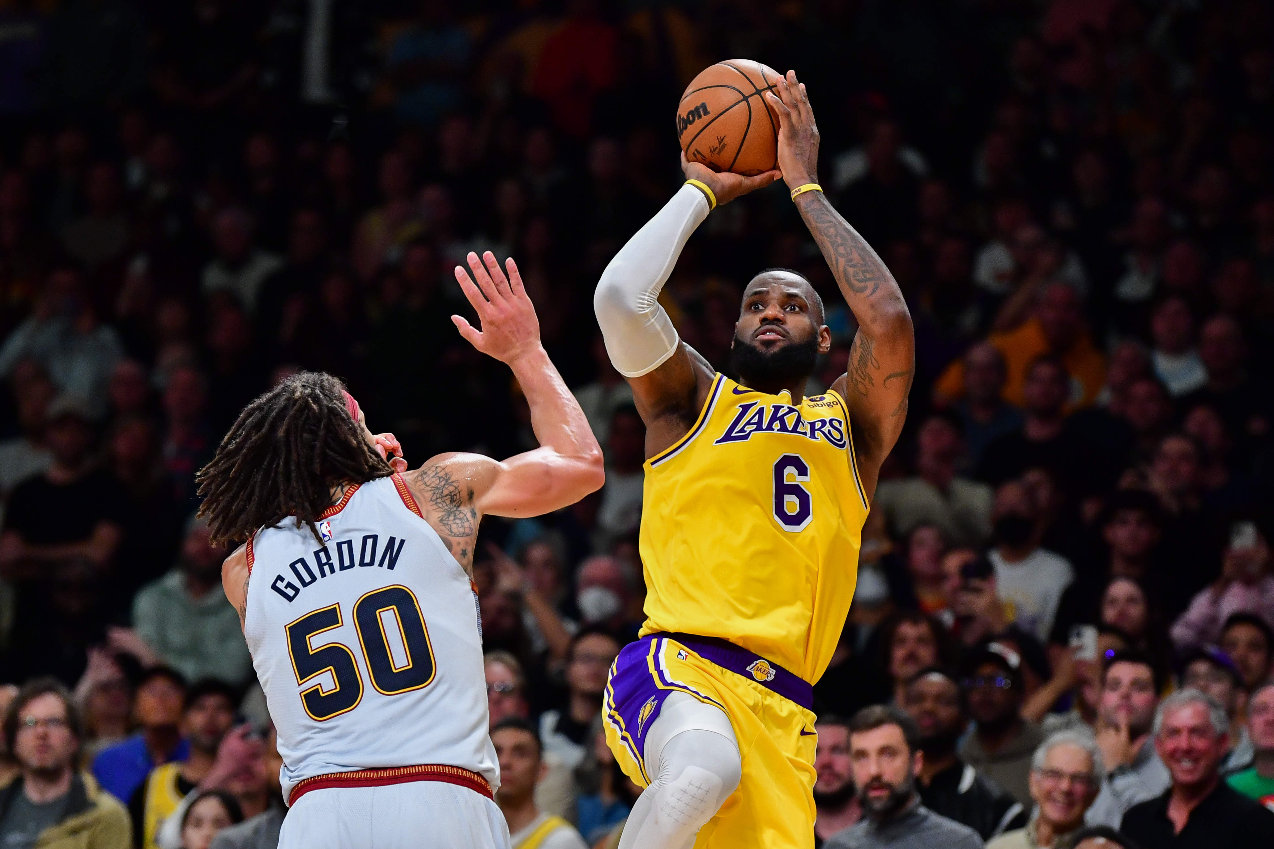 LeBron James, Anthony Davis 2019-20 Los Angeles Lakers team signed