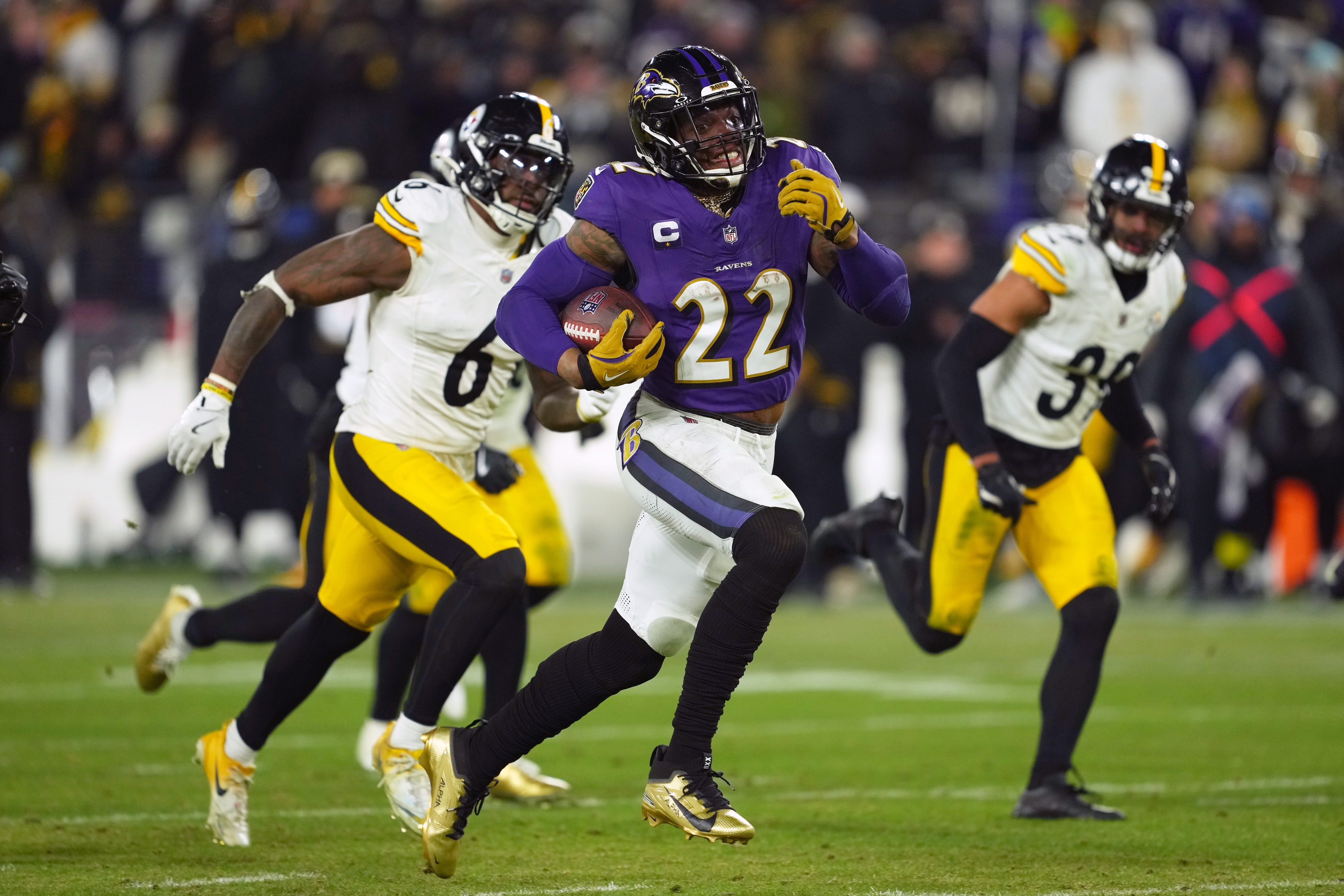 NFL betting predictions Divisional Round opening line report Derrick Henry Baltimore Ravens