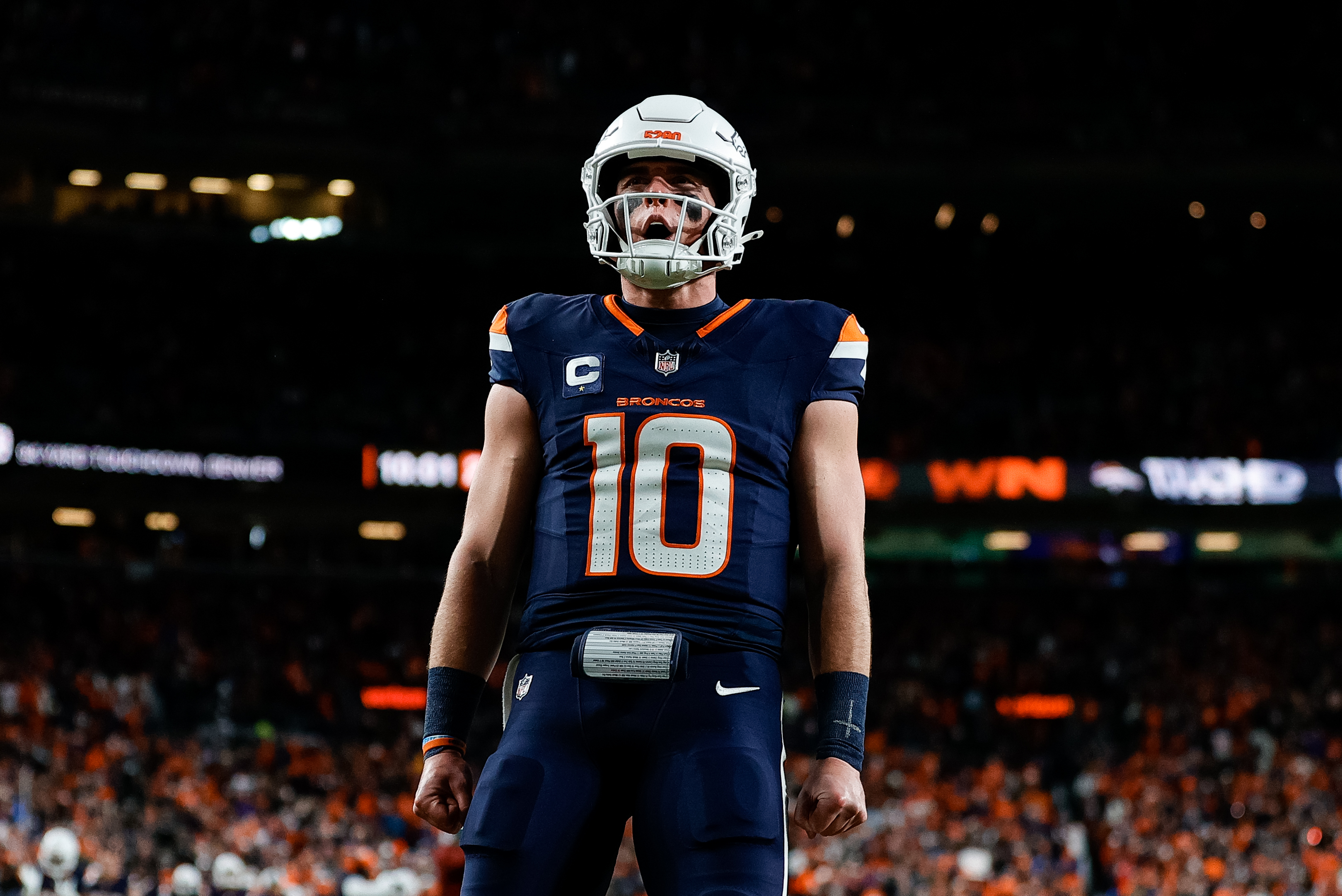 NFL betting predictions Week 15 opening line report Bo Nix Denver Broncos