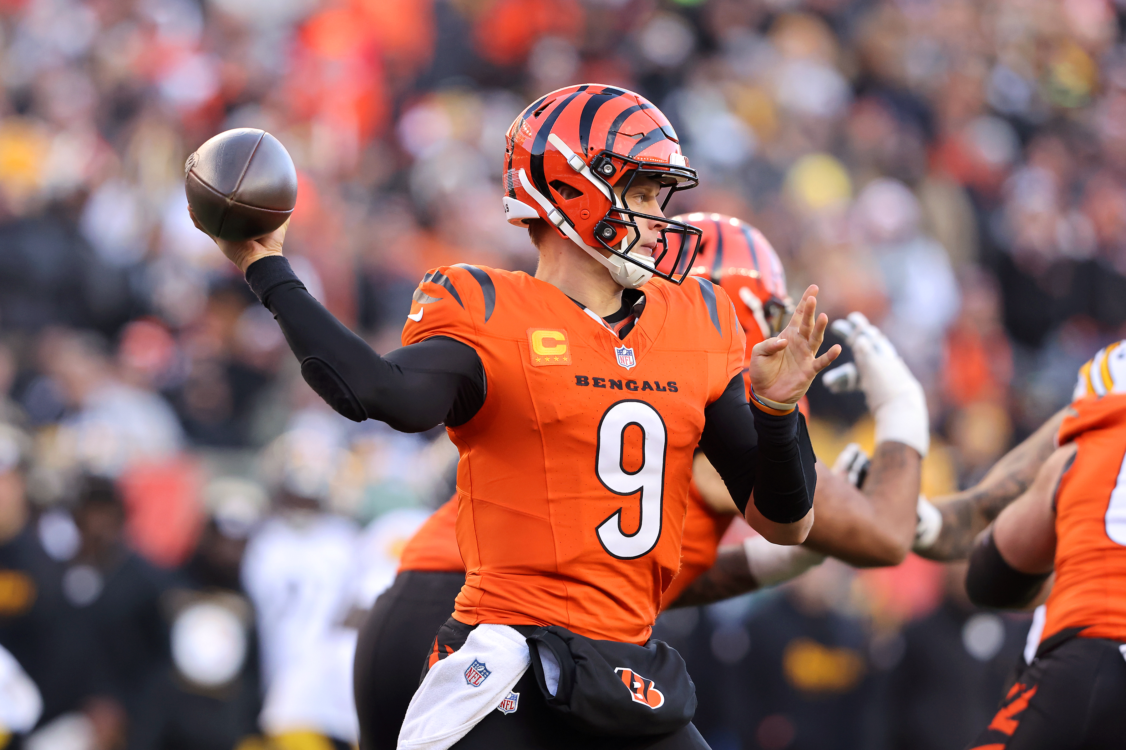 NFL confidence pool picks Week 14 Joe Burrow Cincinnati Bengals