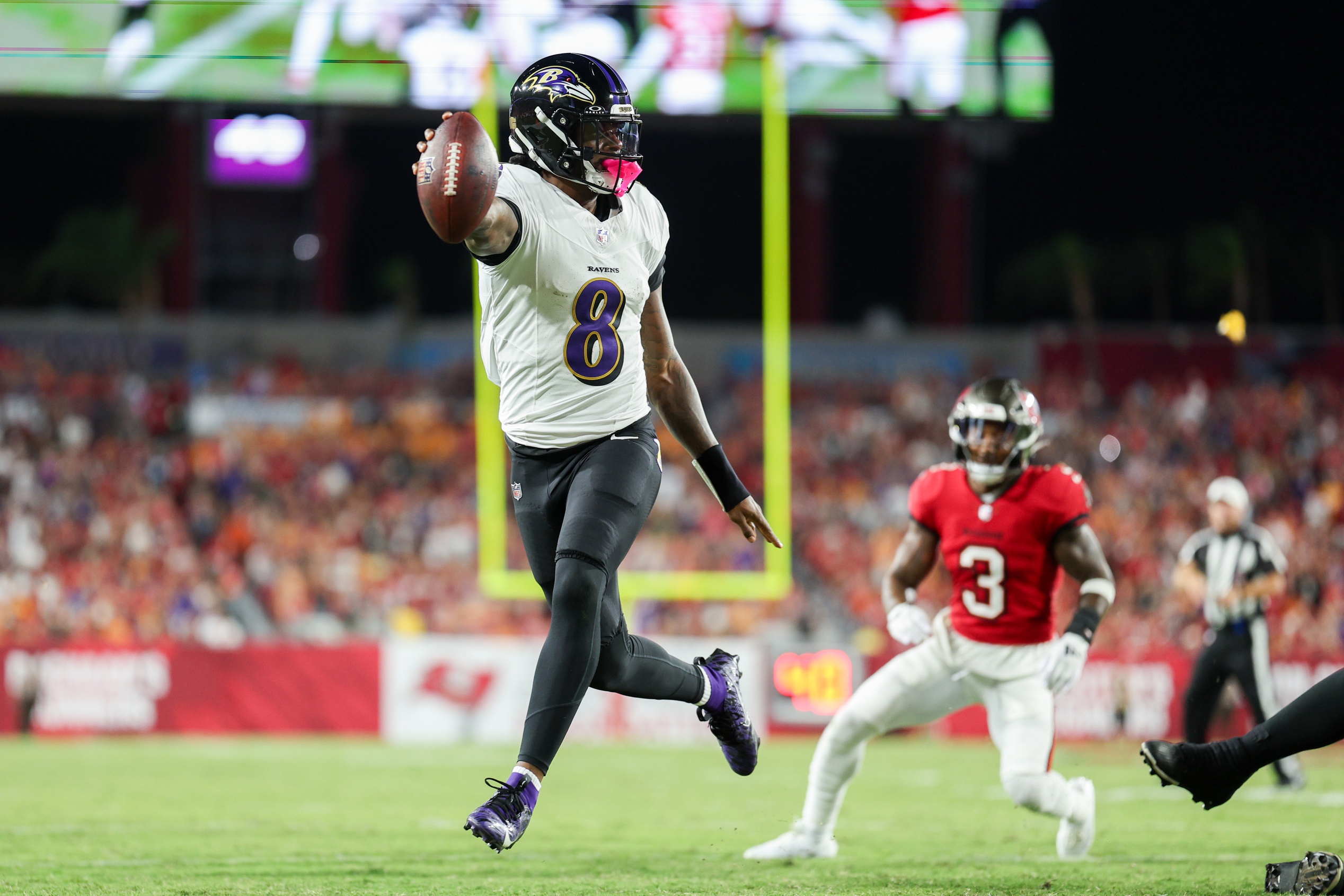 NFL confidence pool picks Week 8 Lamar Jackson Baltimore Ravens