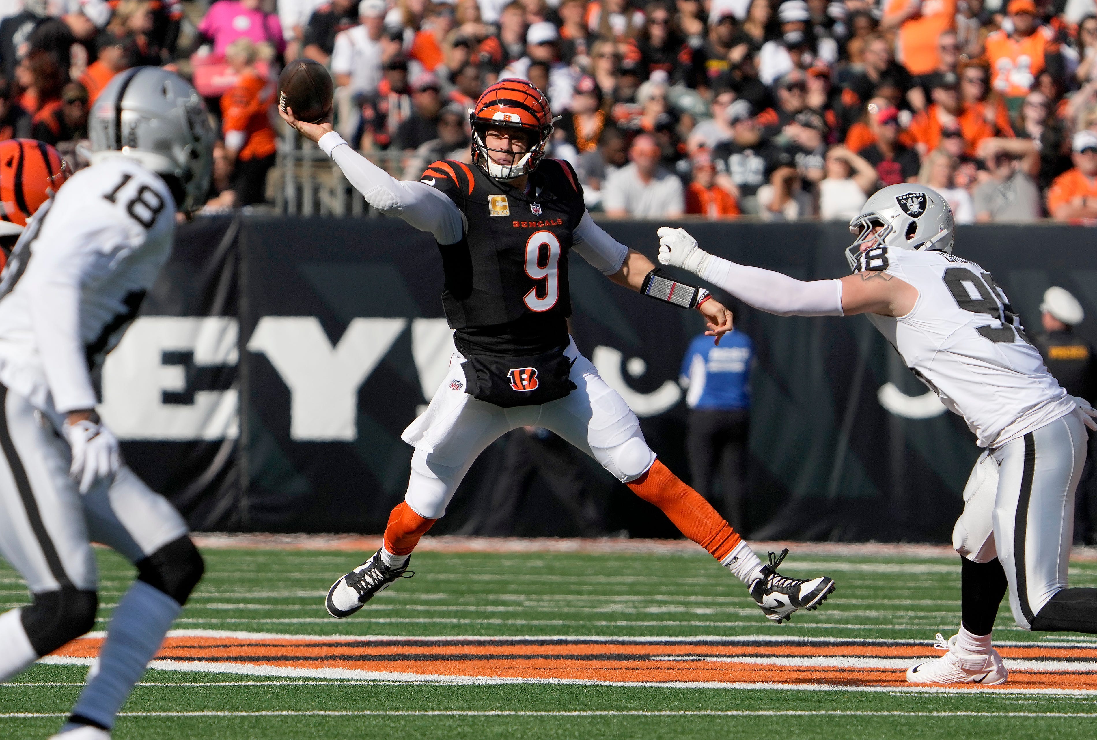 NFL office pool picks Week 10 Joe Burrow Cincinnati Bengals