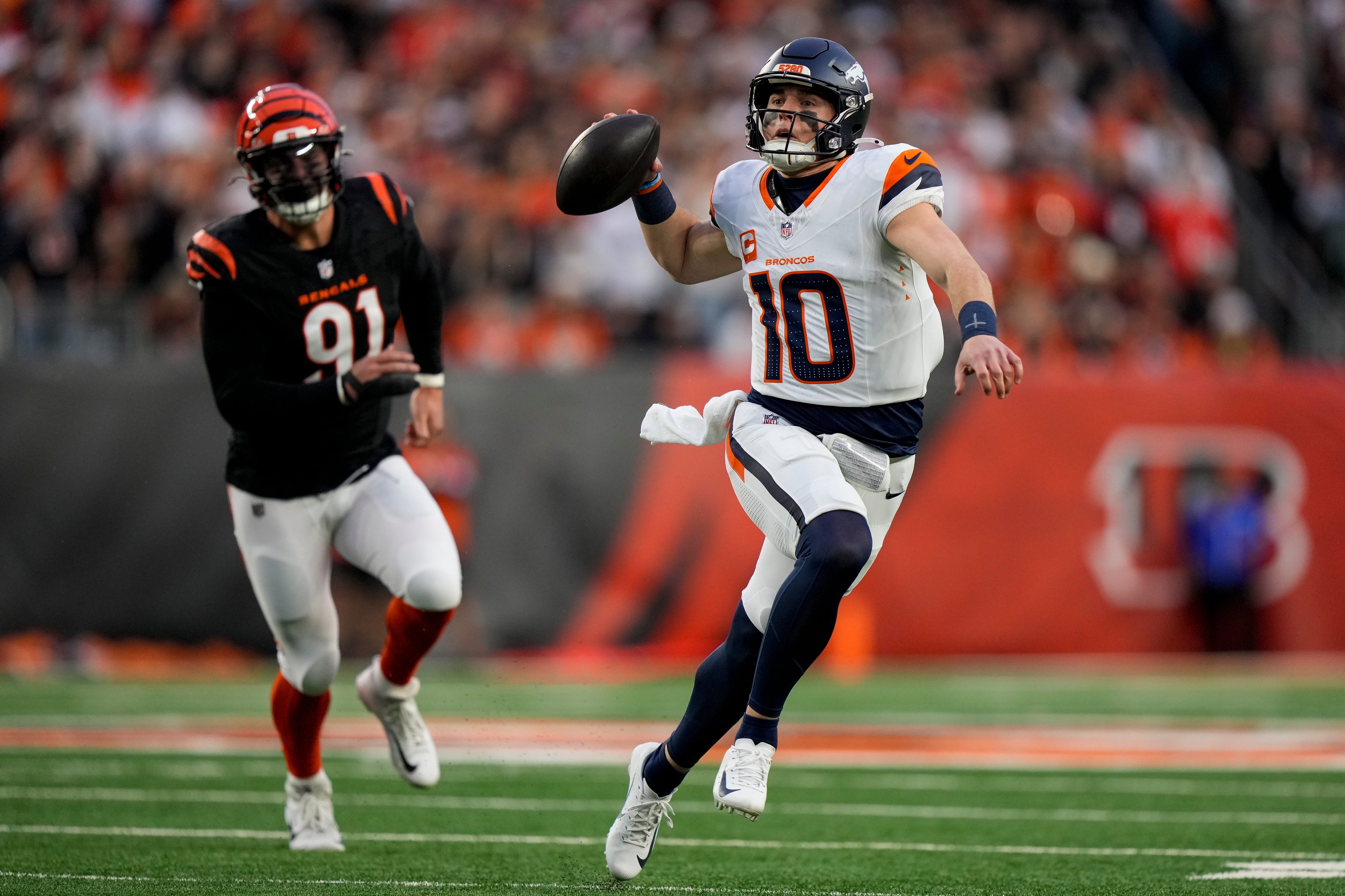 NFL office pool picks Week 18 Bo Nix Denver Broncos