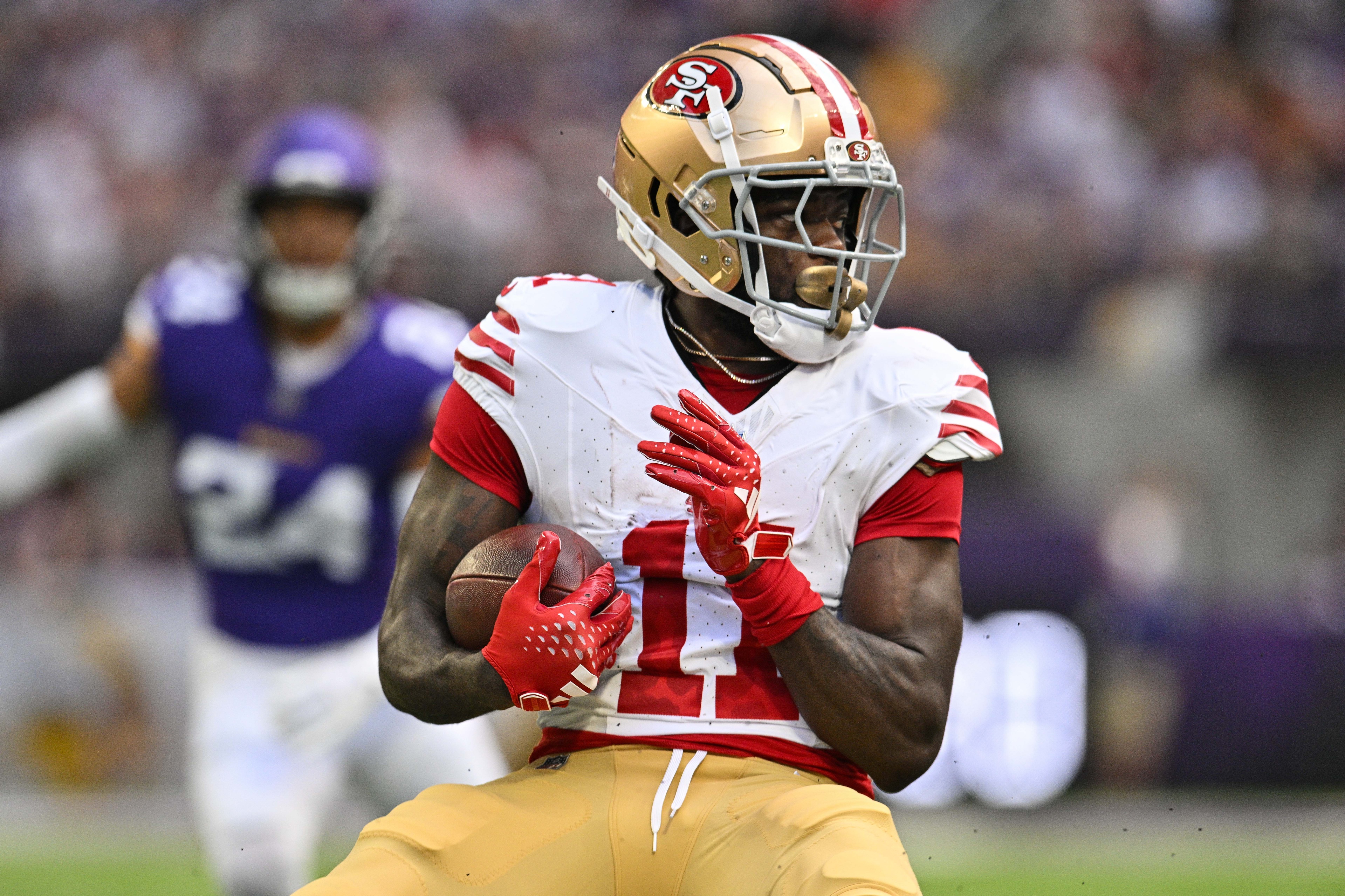 nfl picks Brandon Aiyuk San Francisco 49ers predictions best bet odds