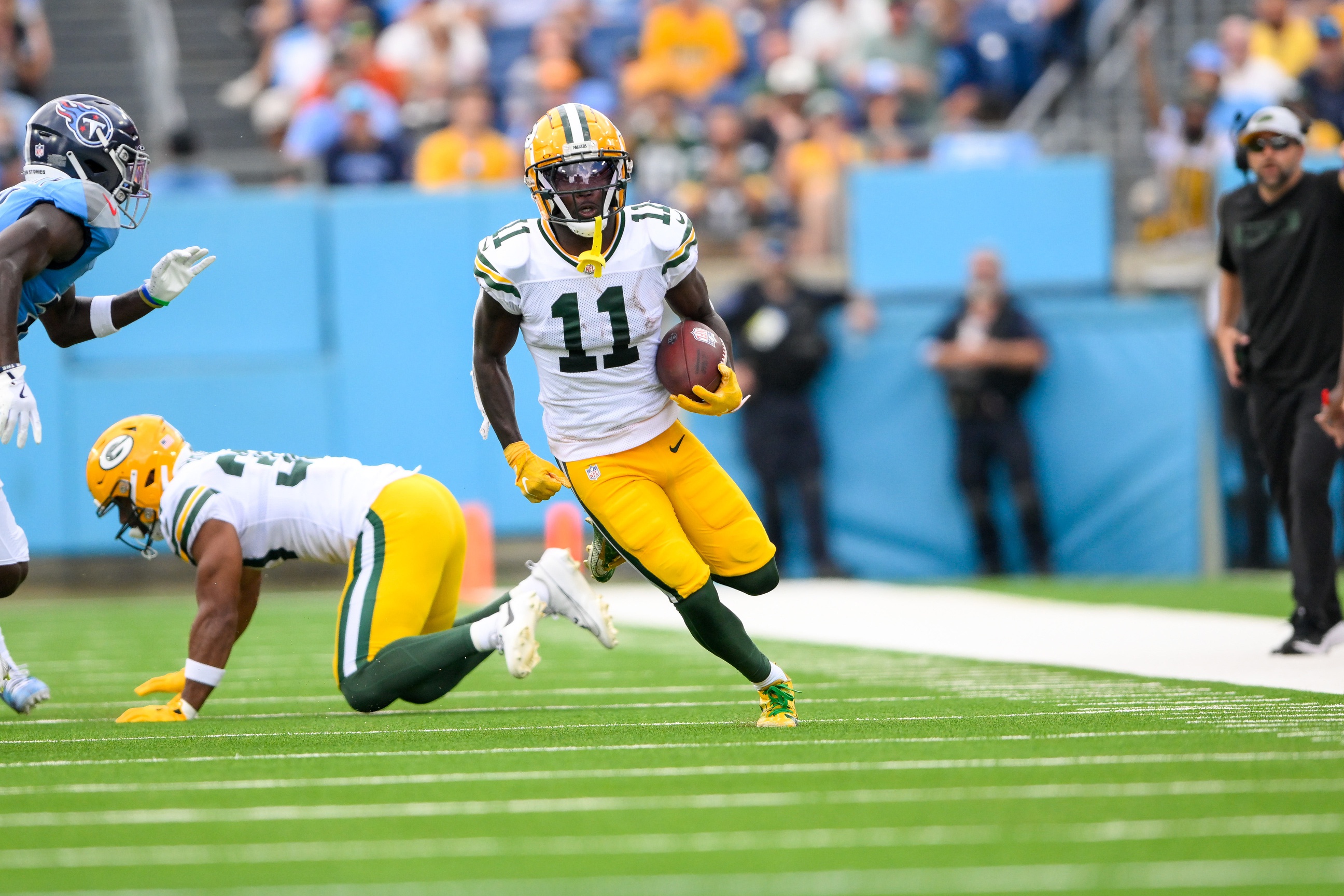 nfl picks Jayden Reed Green Bay Packers predictions best bet odds