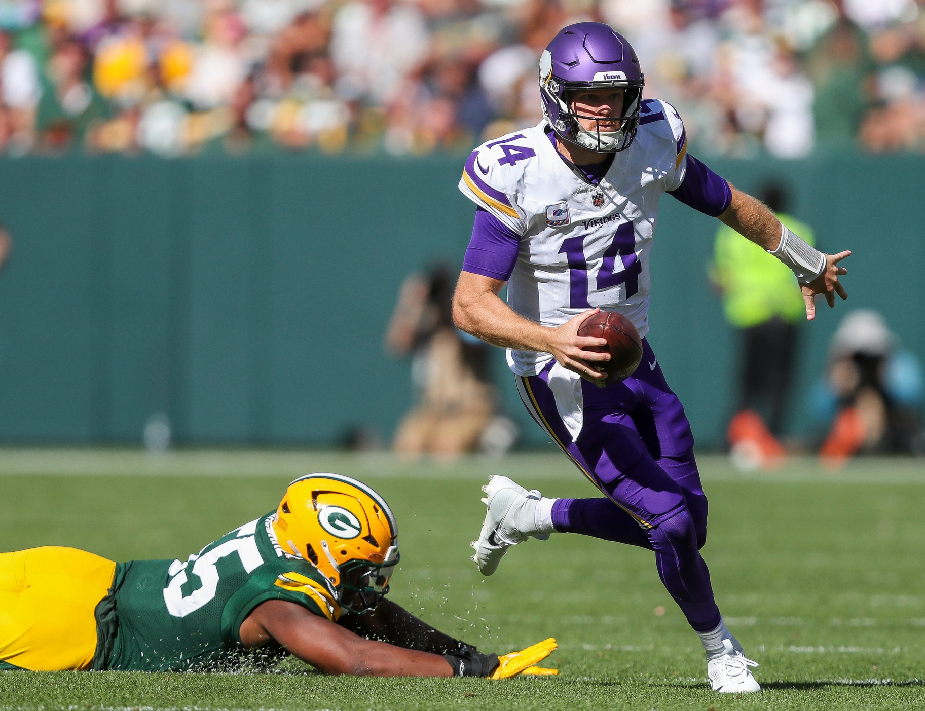 nfl picks Sam Darnold Minnesota Vikings predictions best bet odds