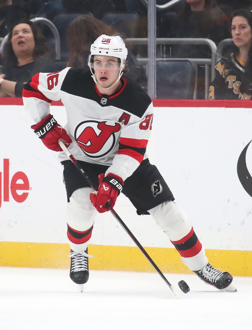 nhl picks Jack Hughes New Jersey Devils nhl picks