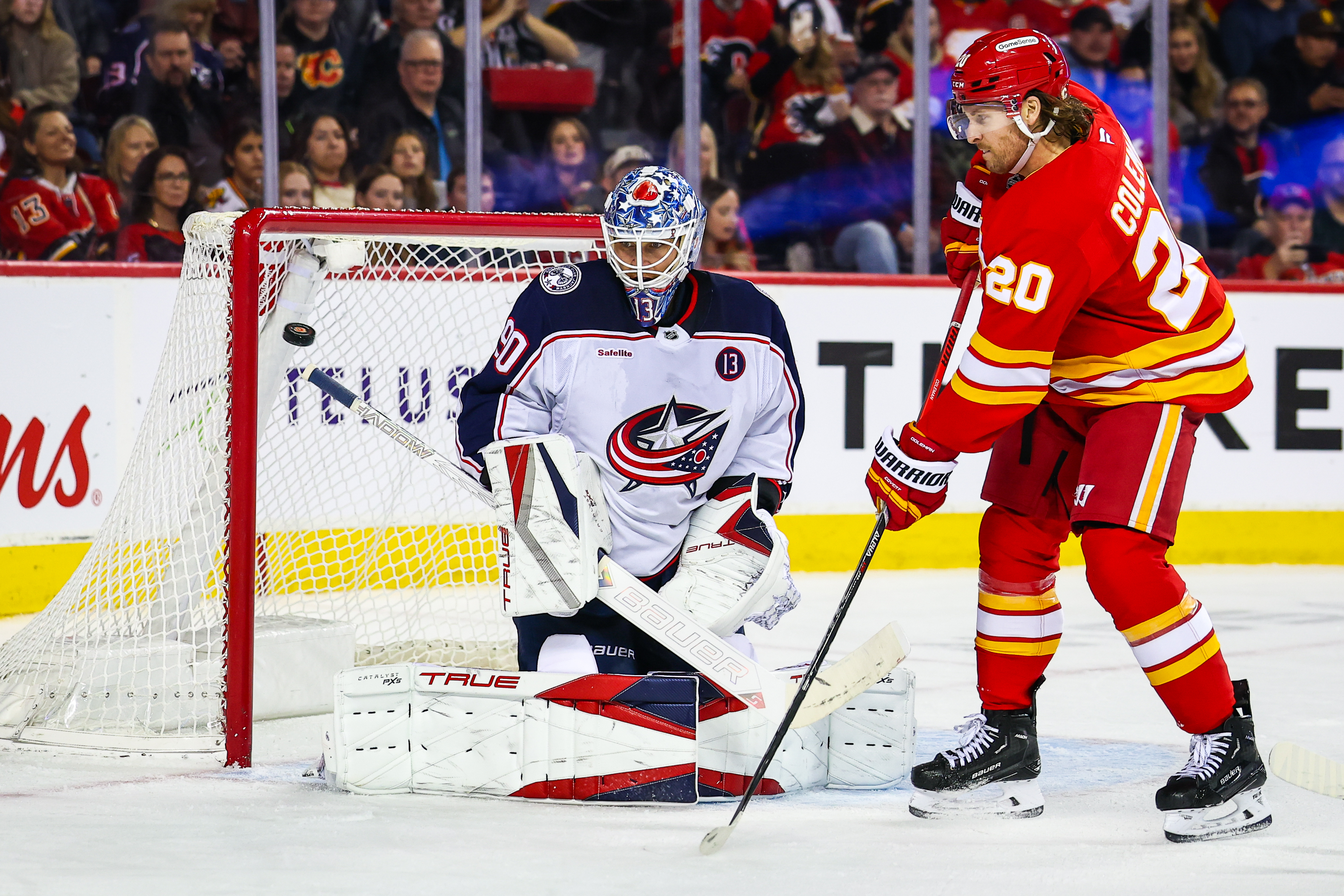 NHL totals betting advice hot over and under teams Elvis Merzlikins Columbus Blue Jackets