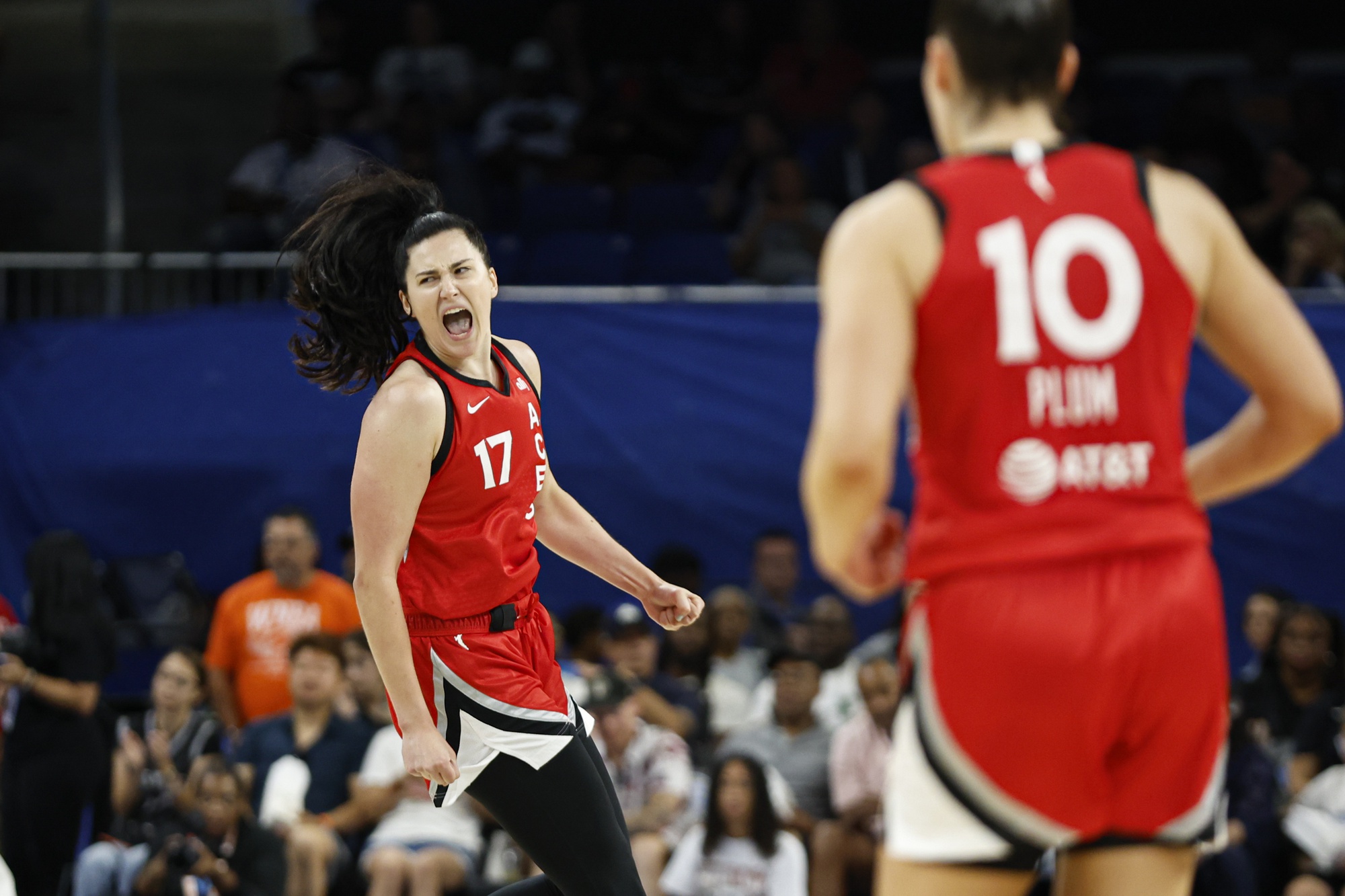 wnba picks Megan Gustafson Las Vegas Aces predictions best bet odds