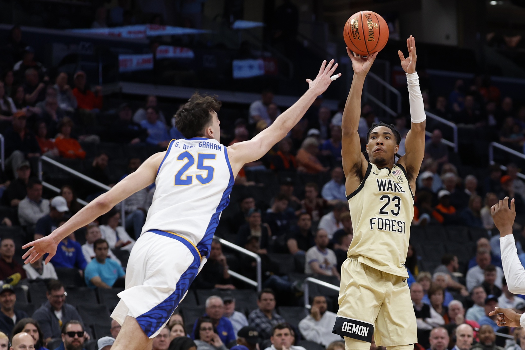 college basketball picks Hunter Sallis Wake Forest Demon Deacons predictions best bet odds