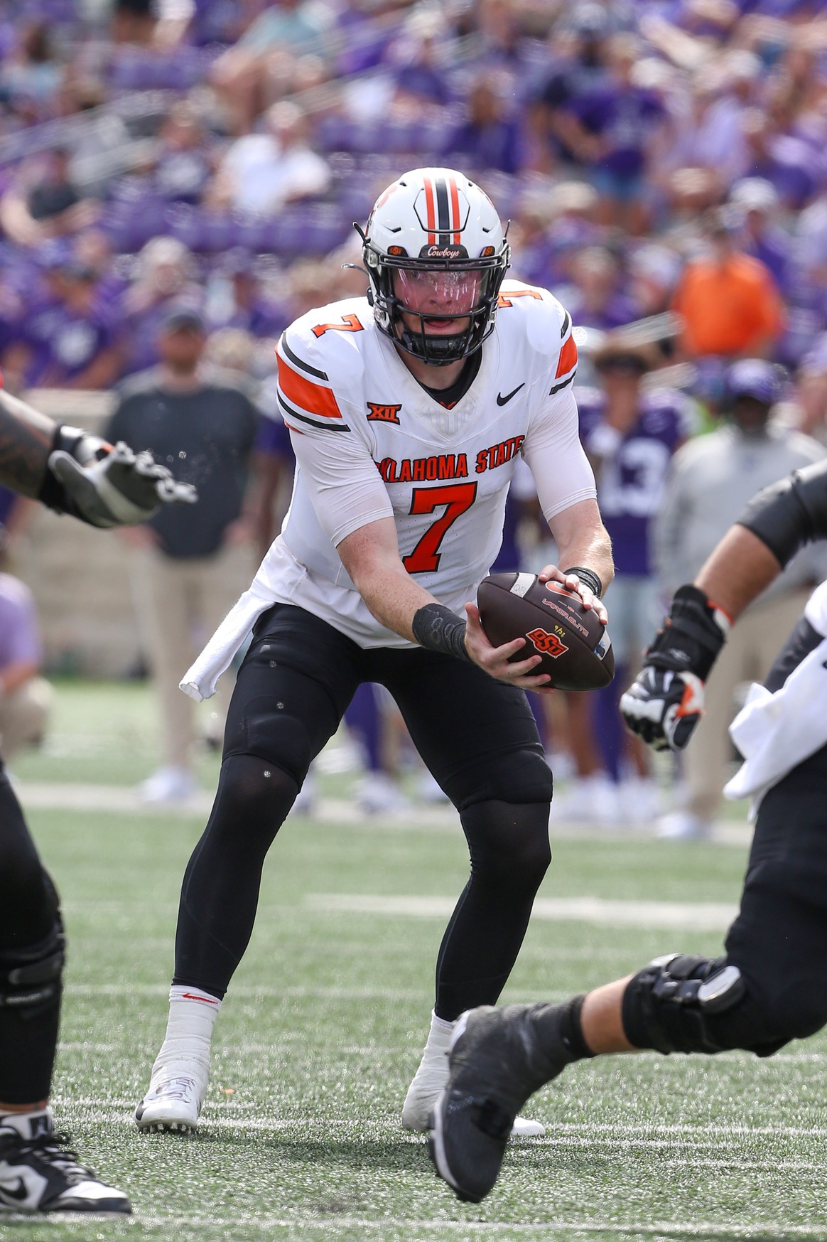 college football picks Alan Bowman Oklahoma State Cowboys predictions best bet odds