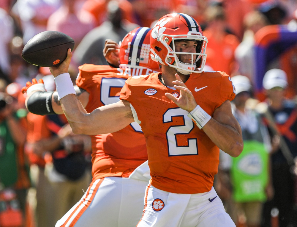 college football picks Cade Klubnik Clemson Tigers predictions best bet odds